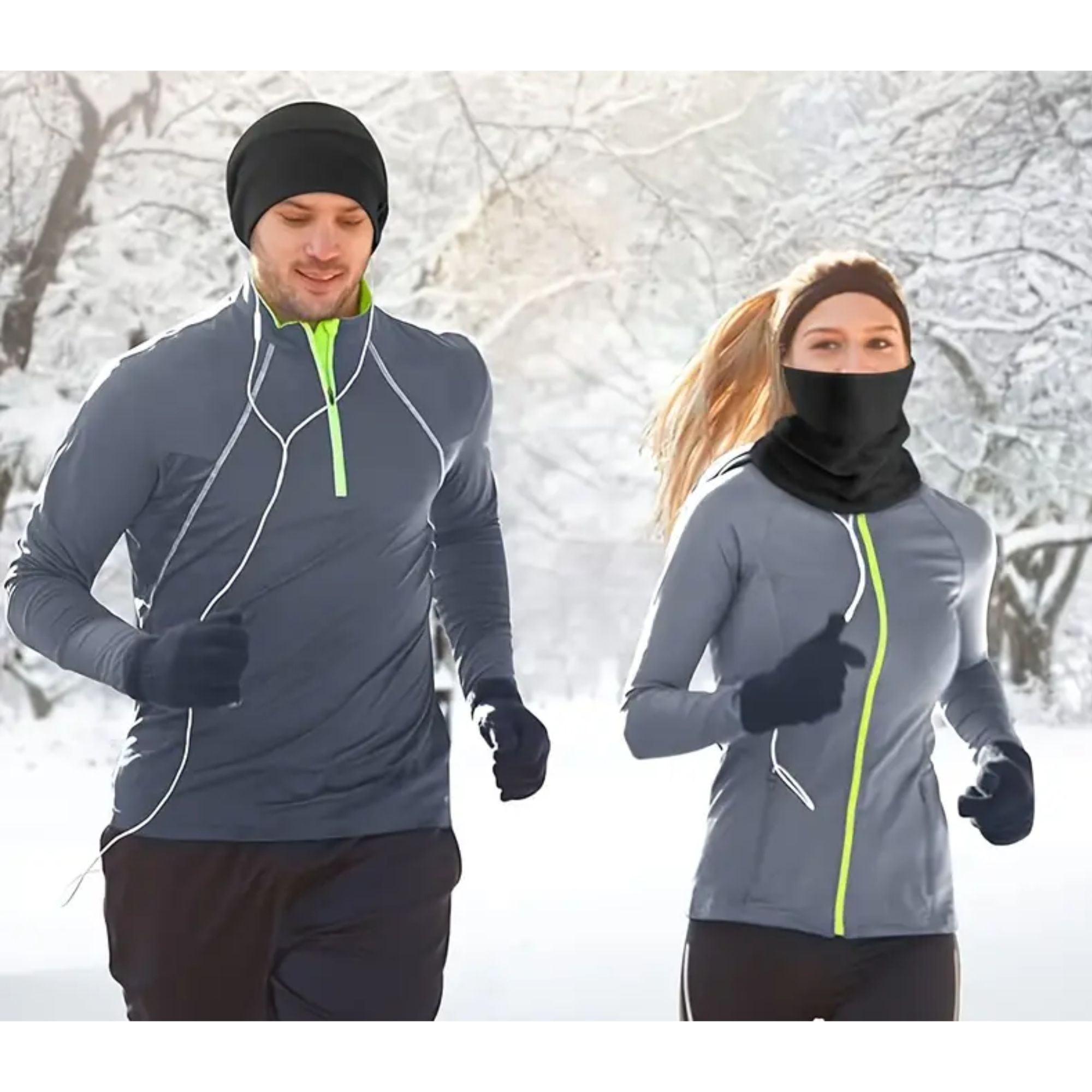 Mercado Ideas - Set 3 Cuello Polar Suave Calentadores Cómodo Unisex Ajustable Multiuso