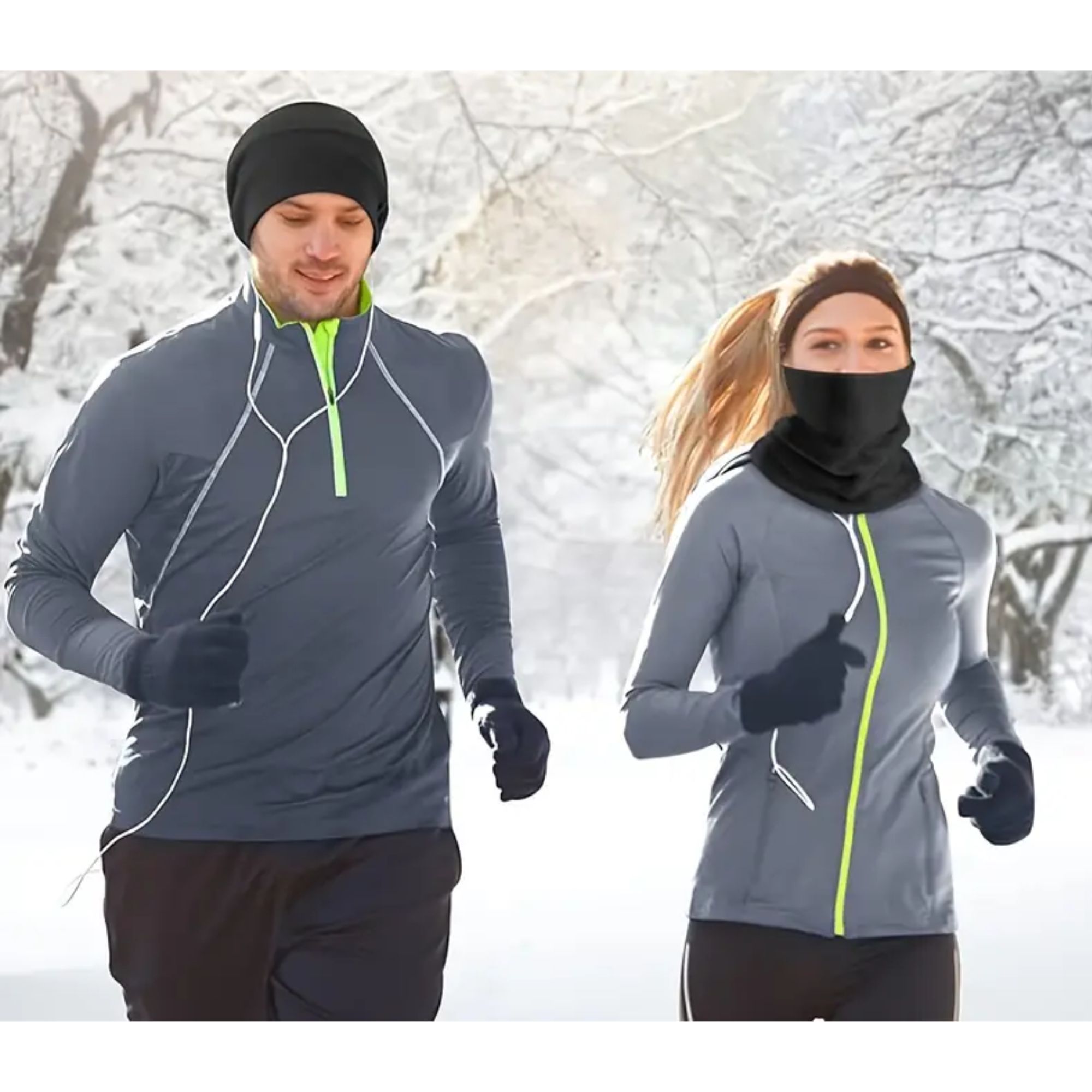 Mercado Ideas - Set 3 Cuello Polar Suave Calentadores Cómodo Unisex Ajustable Multiuso