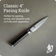 thumbnail image 3 of Cuchillo mondador Shun Classic de 4" de acero VG-MAX, 3 of 7