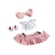 thumbnail image 3 of Ropa De Muñeca De Peluche De 15 Cm Con Accesorio Para El Cabello Vestir Ropa De Muñeca Adorable Rosa, 3 of 3