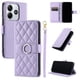thumbnail image 1 of Funda Acolchada con Anilla y Correa para Xiaomi Poco M7 Pro 5G Slots para Tarjetas Morado, 1 of 5