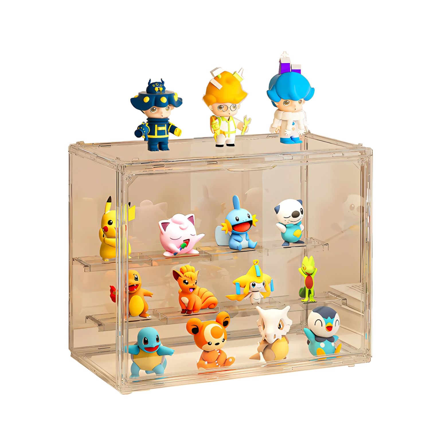 Crusec - Estante Vitrina Exhibidor De Figuras Anime Coleccionista