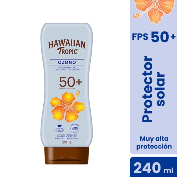 Protector solar Hawaiian Tropic ozono fps50, 240 ml