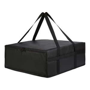 Bothyi - Bolsa De Entrega Térmica Para Calentar Pizzas, Estuche De Transporte Para Uso Doméstico, Comercial Y De Viaje, Color Negro.