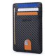 thumbnail image 1 of Billetera delgada Buffway con bloqueo RFID, fibra de carbono negra, 1 of 9