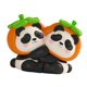 thumbnail image 4 of 2 Piezas De Lindos Sujetalibros, Estatuas, Adornos De Resina Novedosos Para Pasillo, Sala De Estar, Pandas, 4 of 5