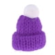 thumbnail image 1 of 1/12 Escala Casa De Mu?ecas Escena En Miniatura Beanie Hat Skate Cap Decoración Púrpura, 1 of 3