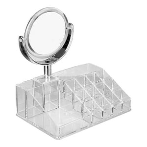 Genérico - Cosmetiquero Con Espejo Organizador De Maquillaje
