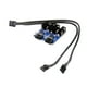 thumbnail image 1 of Adaptador De Puerto De Cable USB De Interfaz De Encabezado USB De 9 Pines Para Placa Base De Computadora 1 A 4 Cables, 1 of 5