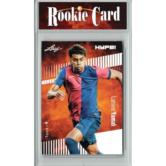 Rookie Card Leaf ¡BOMBO! Lamine Yamal 2024 Barcelona FC