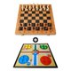 thumbnail image 2 of Ajedrez de Madera Plegable 39 cm + Backgammon + Ludo 30 cm Set Juegos de Mesa 3 en 1 C.Mend, 2 of 12