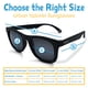thumbnail image 5 of Gafas De Sol Para Bebés Polarizadas Con Protección Uva Y Uvb Negras, 5 of 7