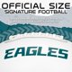 thumbnail image 4 of Autógrafo de Football Franklin Sports NFL Philadelphia Eagles, 4 of 8