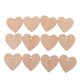 thumbnail image 1 of 100 Piezas De Madera Recortada Con Forma De Corazón Sin Terminar Con Agujero Para Manualidades 20 Mm 50 Piezas 60 Mm, 1 of 4