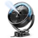 thumbnail image 1 of Ventilador nebulizador Koonie, batería de 10000 mAh, 8 pulgadas con tanque de 200 ml, 48 h, 1 of 9