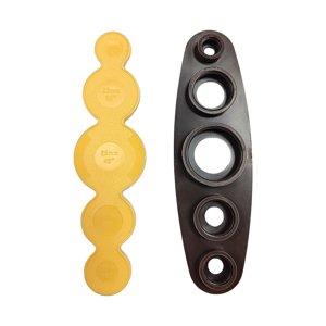 Magideal - Herramienta De Mano Con Botón Cubierto De Tela, Base De Botón Redondo Fácil De Usar, Práctico Juego De Manualidades Con Botones Diy, Herramienta Para