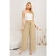thumbnail image 2 of Pantalon Palazzo Algodon Mujer Tipo Lino Bota Ancha 3002, 2 of 2
