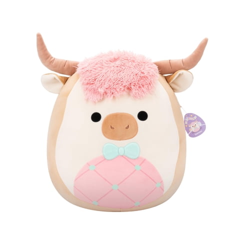 Peluche Squishmallows Samson La Vaca Galleta De Las Tierras Altas 50Cm
