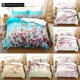 thumbnail image 1 of Floral Duvet Cover Sets Double Bed Scenic Quilt Cover Bed Bedding Set With Pillowcase Polyester, 1 of 5
