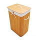 thumbnail image 2 of Canasto Cesto Ropa Sucia Pleglable Look Bambu Grande Tapa Im, 2 of 5