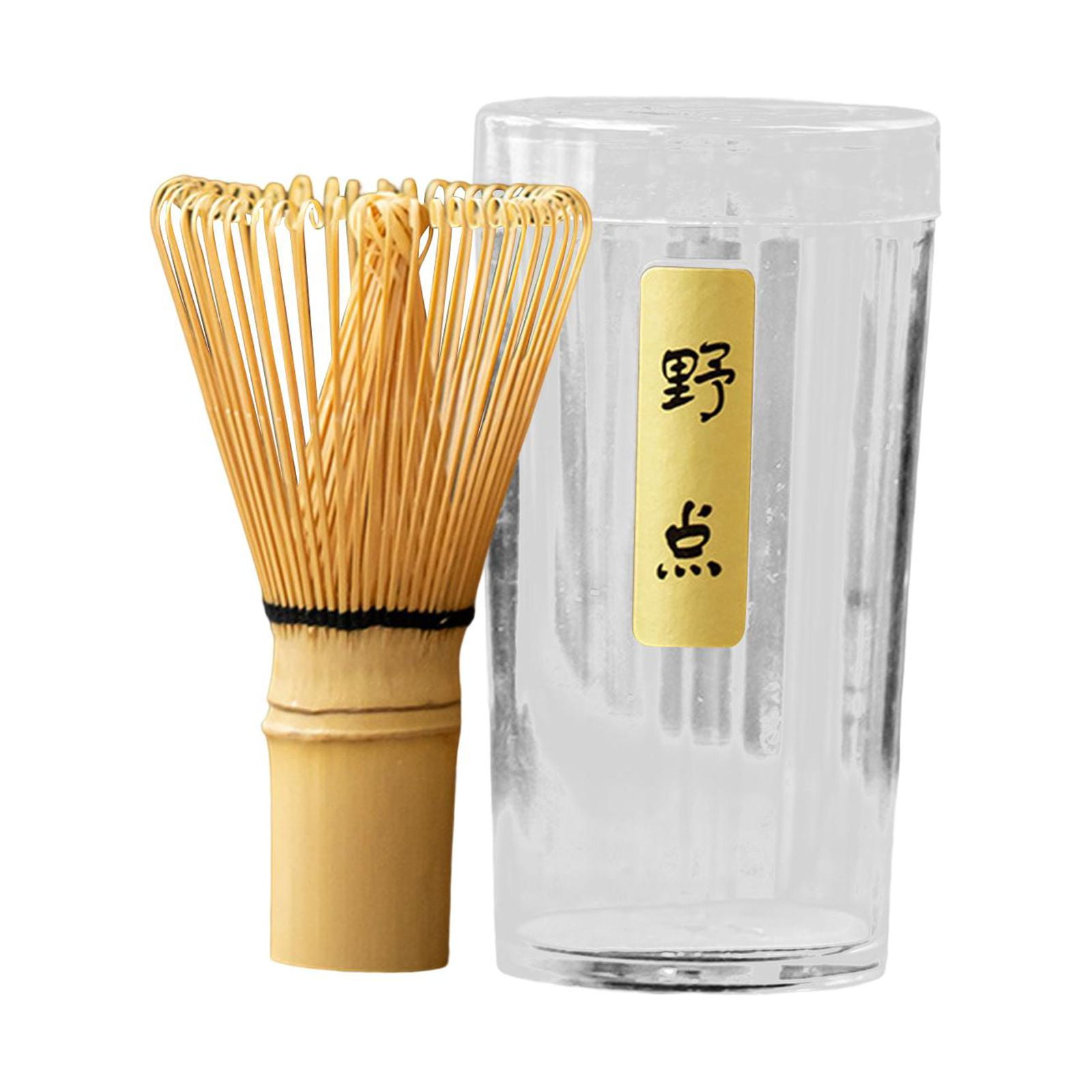 Bothyi - Juego De Ceremonia Matcha, Batidor De Bambú Hecho A Mano Para Recepción De Regalos, Salón De Té Sin Cuchara