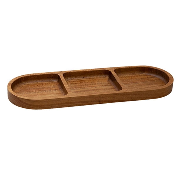 Bandeja De Madera Para Servir, Plato De Cocina Vintage, Bandeja De Madera Para Encimera De Cocina, Estilo B