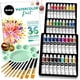 thumbnail image 1 of Set de pintura acuarela Chalkola, 36 tubos, 12 ml, con pinceles y paleta, 1 of 8