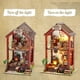 thumbnail image 2 of Kit de rincón para libros de bricolaje Lycidae, rompecabezas 3D de madera con muebles y luz, 2 of 3