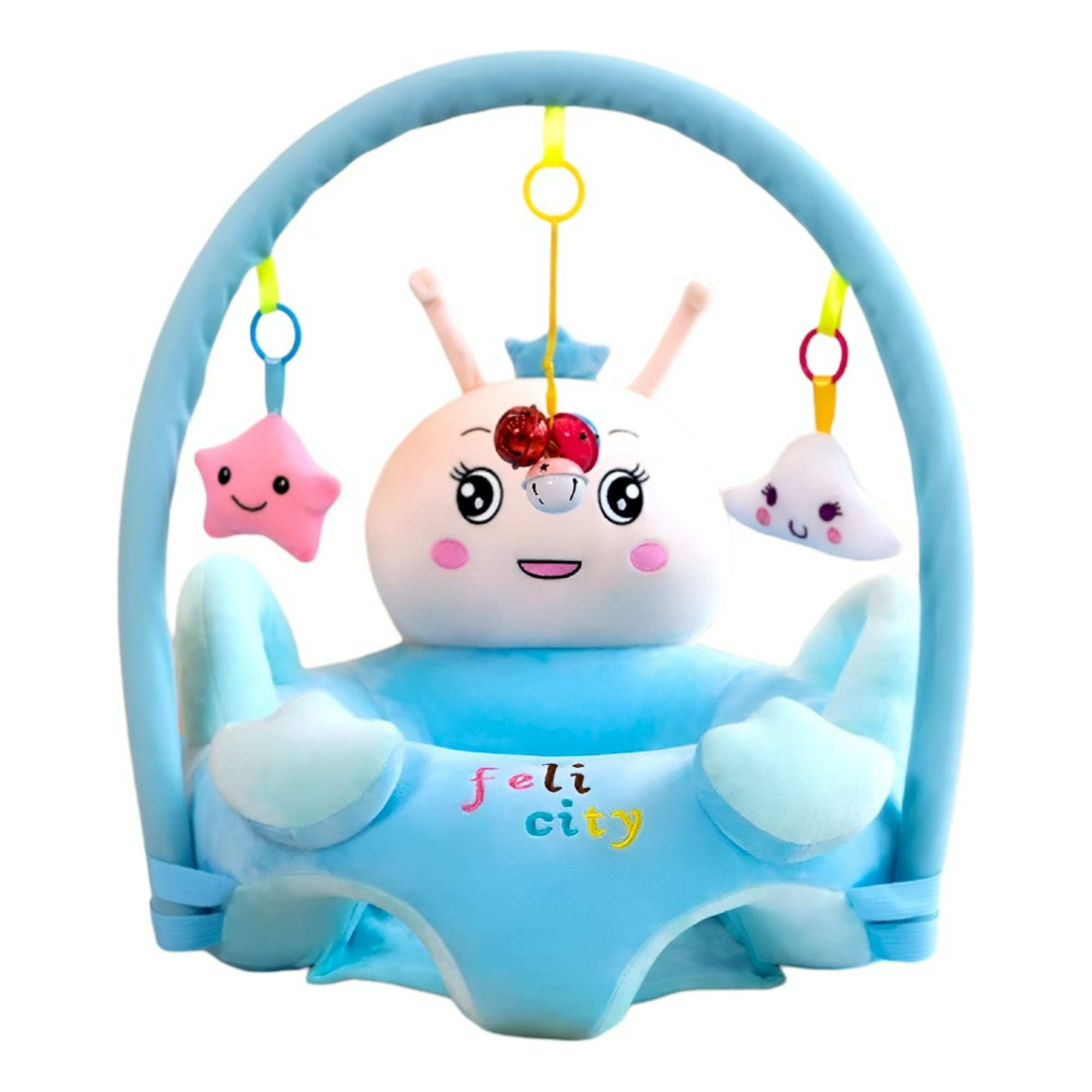 Genérico - Cojín Asiento Apoyo Bebé Felpa Anticaídas Lavable Jhn