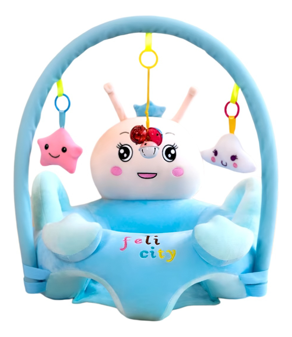 Genérico - Cojín Asiento Apoyo Bebé Felpa Anticaídas Lavable Jhn