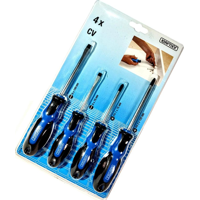 Genérico - Kit Set Juego Destornilladores 4 Piezas Kraftixx 141190