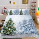 thumbnail image 1 of Christmas Gifts Xmas Snow Snowman Santa Claus Quilt Duvet Cover Set3-Piece Bedding Set, 1 of 5