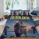 thumbnail image 2 of Loch Muerto Conjunto de sábanas temático, trío de piezas, cómodo y amigable con la piel, diseño único, regalo de decoración para el hogar para familiares, amigos y fans,173cm *218cm, 2 of 6