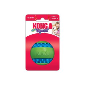 Pelota Kong Squeezz Goomz Ball Talla L Resistente Con Sonido