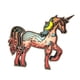 thumbnail image 2 of Estatua De Unicornio De Madera, Regalo, Adorno De Unicornio Para Estantería Festiva, Sala De Estar, 2 of 3