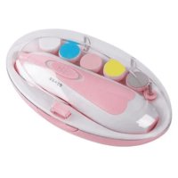 Genérico - Limador Electrico De Uñas Para Bebe - Guagua Corta Uñas Rosa