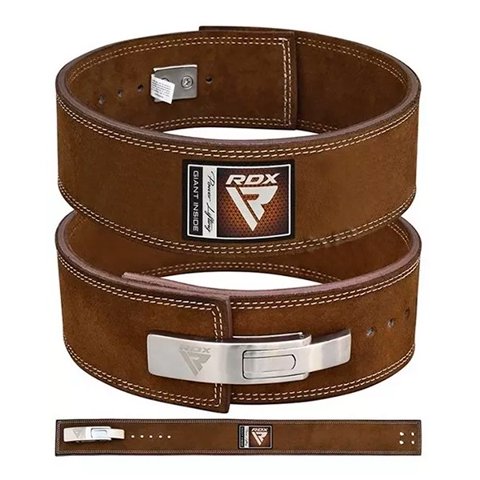 Rdx - Cinturón De Levantamiento - Cuero 10 Mm Espesor - Talla M - Wbl-4Lb