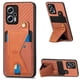 thumbnail image 1 of Funda Resistente para Xiaomi Redmi Note 11T Pro 5G con Tarjetero y Soporte, Diseño Magnético Marrón, 1 of 5