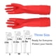 thumbnail image 2 of Guantes de goma para limpieza de cocina, 3 pares, impermeables y reutilizables (grandes)., 2 of 6
