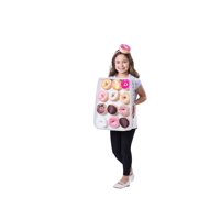 Caja De Donuts Costume Dress Up America Para Niños Con Túnica Y Diadema