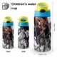 thumbnail image 2 of Vinícius Júnior-theme One-Touch Pop Top Water Bottle Stainless Steel Leak-Proof Sports Children's Bottle blue 12oz, 2 of 6