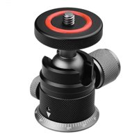Bothyi - Mini Cabeza Esférica Con Tornillo De 1/4"" Adaptador Panorámico De 360 Grados Para Soporte De Luz Dslr