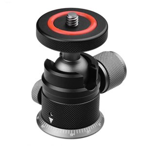 Bothyi - Mini Cabeza Esférica Con Tornillo De 1/4"" Adaptador Panorámico De 360 Grados Para Soporte De Luz Dslr