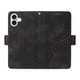 thumbnail image 3 of Carcasa FOXDOCK iPhone 16 de cuero PU, diseño acolchado clásico, protección contra caídas y rayones, 3 of 5