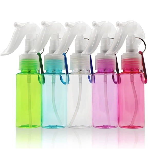 Botella Spray ZJSXINDI Vacía para Gel Antibacterial 60ml con Llavero