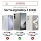 thumbnail image 2 of Funda Dexnor para Samsung Galaxy Z Fold 6 con soporte anular, color negro, 2 of 7