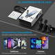 thumbnail image 3 of 2 Micrófono inalámbrico doble compacto usb-c Negro, 3 of 3