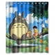 thumbnail image 1 of Cortina de ducha Tonari No Totoro, juego de cortina de baño con ganchos, tamaño 60 x 72 pulgadas, 1 of 3
