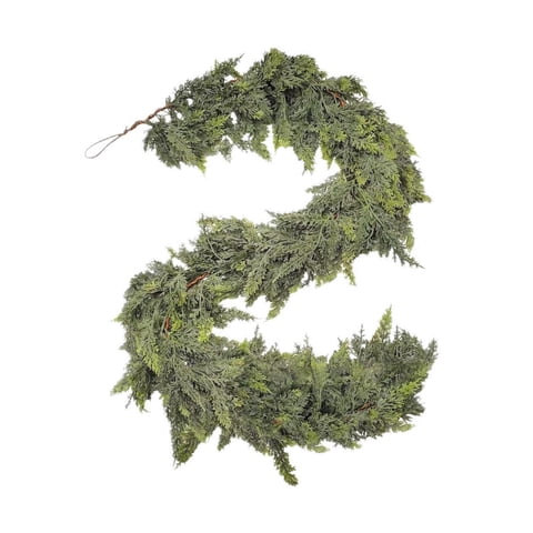 Bothyi - Guirnalda De Vegetación Artificial, Guirnalda Navideña Para Decoración Del Hogar, Escaleras De Año Nuevo