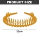 thumbnail image 2 of Diademas Para El Cabello Para Mujeres/niñas, Diadema Antideslizante, Cómoda Diadema Con Dientes De Resina Y Peine., 2 of 5